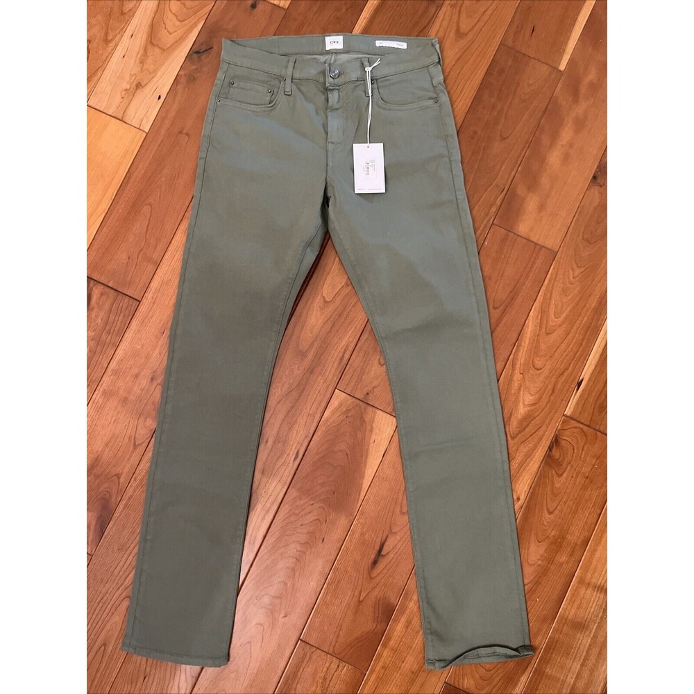 Edwin Maddox Slim Straight Leg Endurance Jeans - Size 30x34, Fern Green(CD)